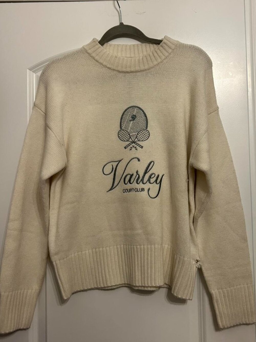 Varley Women's White and Cream Jumper